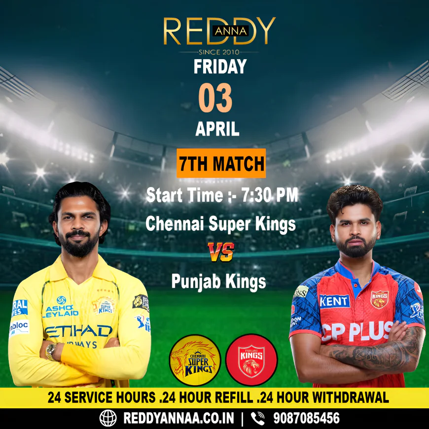 Exploring Cultural Narratives in Reddy Anna ID as CSK Faces Off Against PBKS in a High-Stakes IPL Match at MA Chidambaram Stadium.