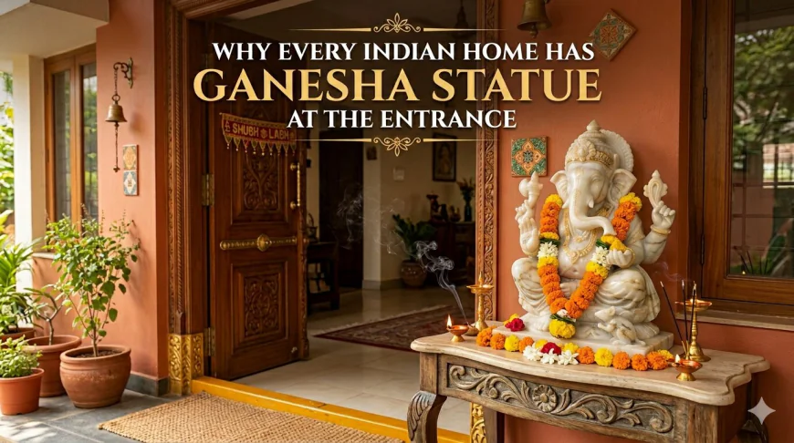 Why Every Indian Home Has Ganesha Idol at the Entrance