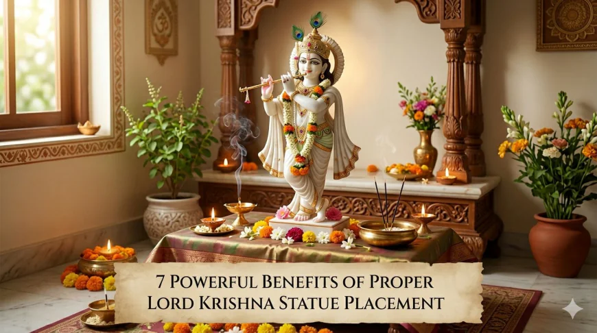 7 Powerful Benefits of Proper Lord Krishna Statue Placement