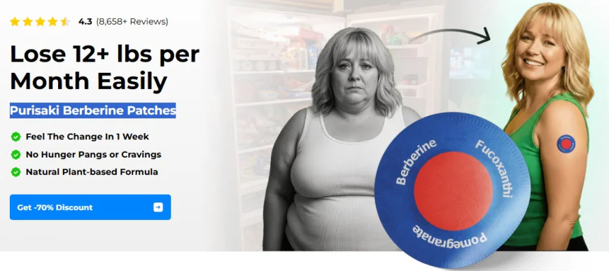 How long should you wear a Purisaki patch?