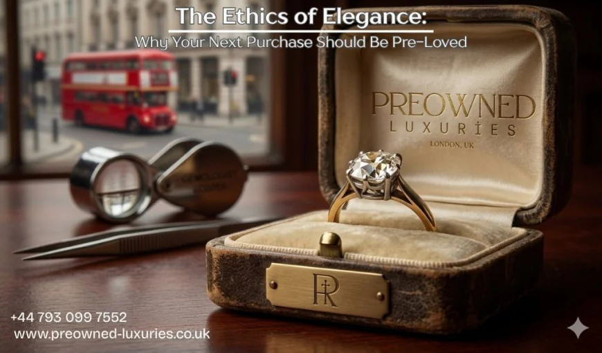 The Ethics of Elegance: Why Your Next Purchase Should Be Pre-Loved