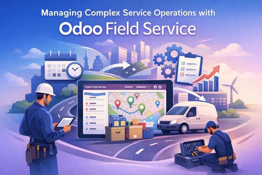 Managing Complex Service Operations with Odoo Field Service