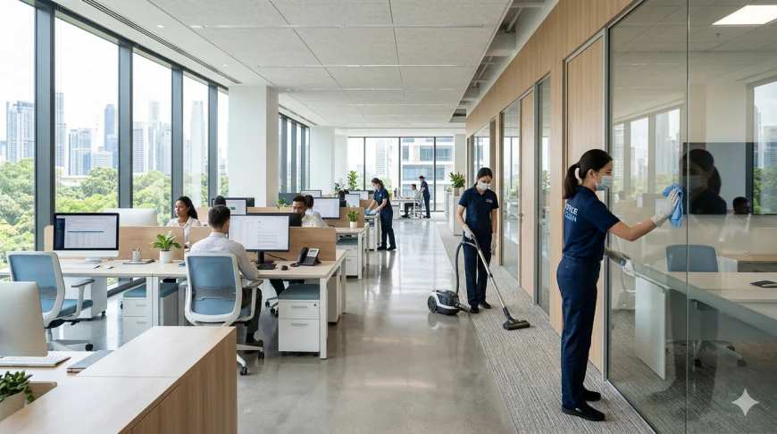 A professional service corporate office cleaning in Auckland from OCD Clean