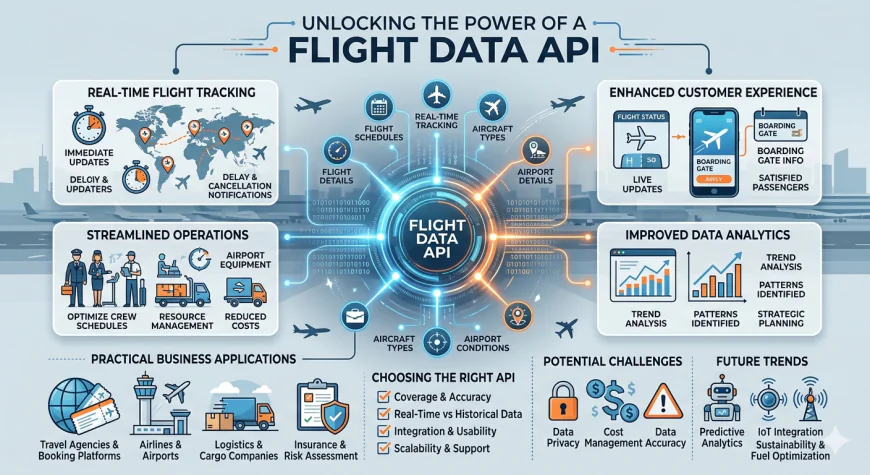 How a Flight Data API Can Transform Aviation Tracking for Businesses