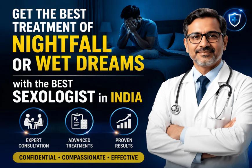 Get the Best Treatment of Nightfall or Wet Dreams with the Best Sexologist in India