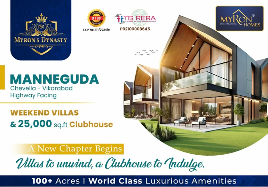 Best Open Plots in Vikarabad Near Manneguda | Invest in Premium Living at Myron Dynasty