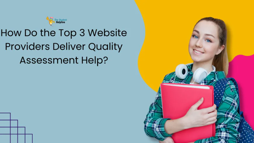 How Do the Top 3 Website Providers Deliver Quality Assessment Help?