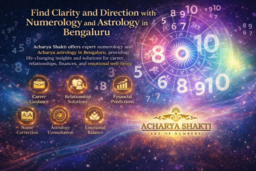 Professional Numerologist in Bangaluru & Acharya Astrology in Bangaluru – A Complete Guide by Acharya Shakti
