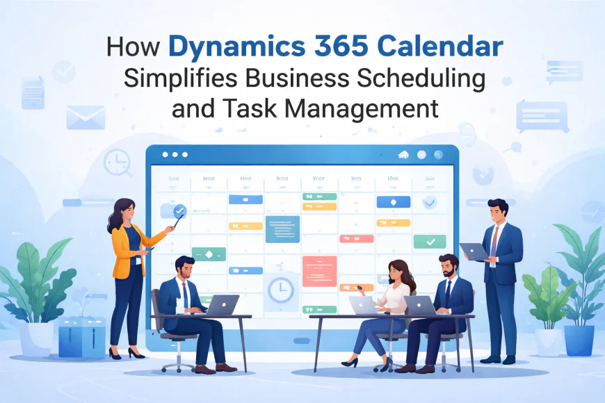 How Dynamics 365 Calendar Simplifies Business Scheduling and Task Management