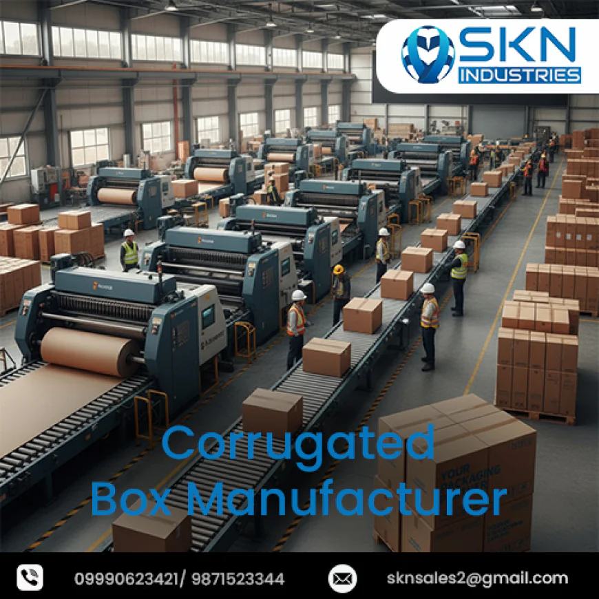 Corrugated Box Manufacturer for Reliable Packaging