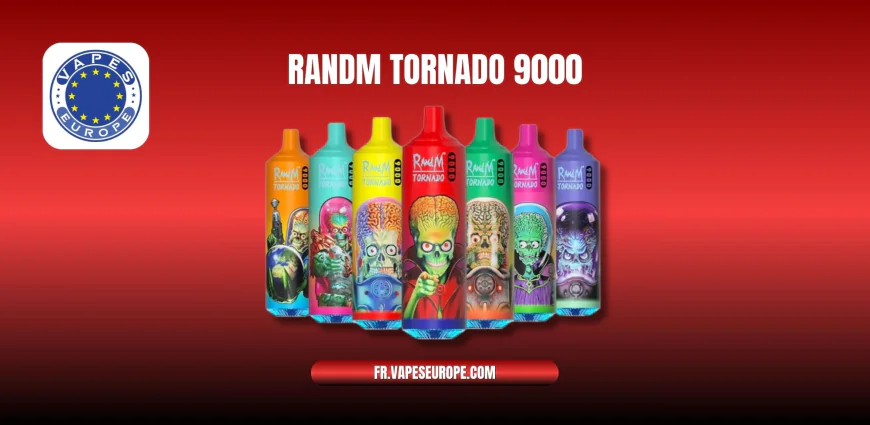 RandM Tornado 9000 : Une expérience de vape moderne et puissante