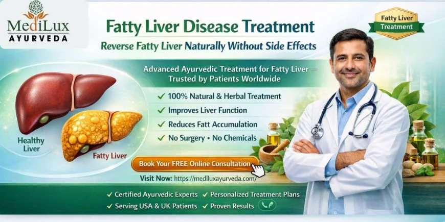 Fatty Liver Disease Treatment – Natural Liver Care with MediLux Ayurveda