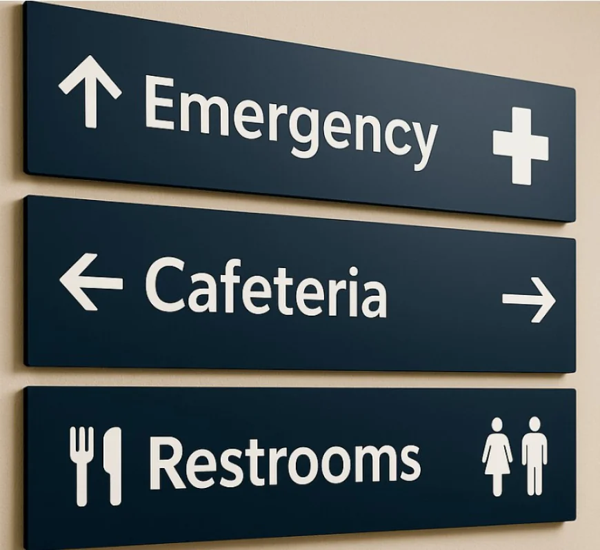 Custom Wayfinding Signs for Better Navigation and User Experience