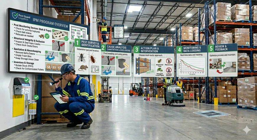 Step-by-Step Process of Integrated Pest Management in Industrial Facilities