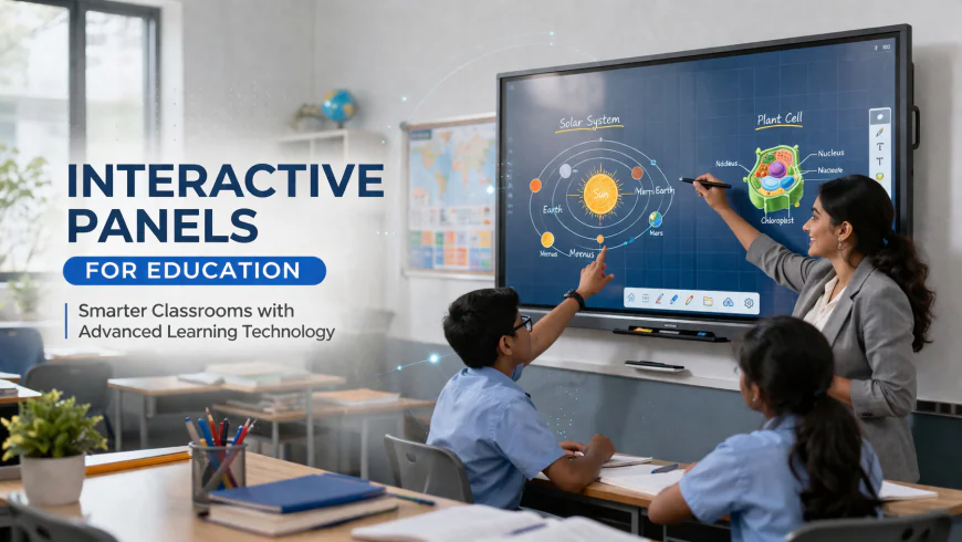 Interactive Panels for Education – Smarter Classrooms with Advanced Learning Technology