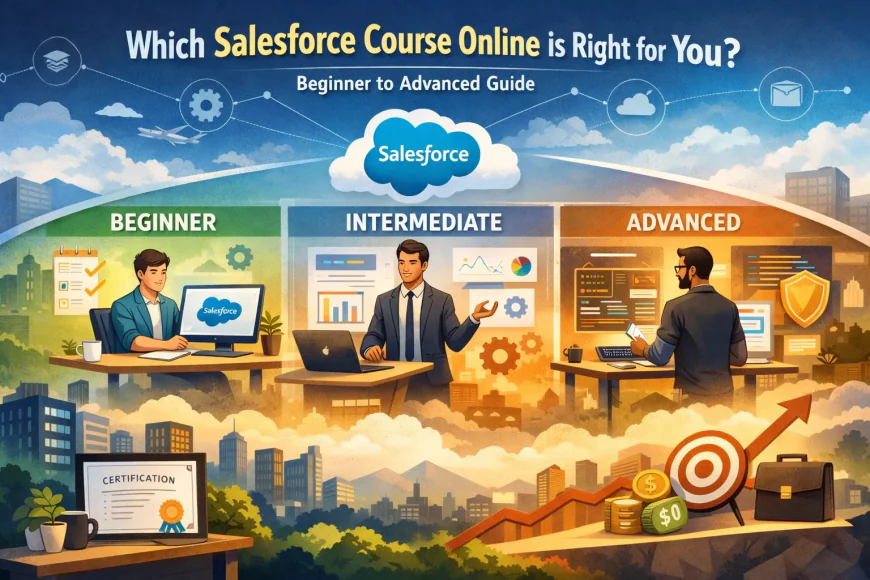 Which Salesforce Course Online is Right for You? Beginner to Advanced Guide