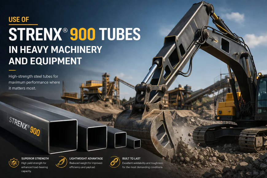 Use of Strenx 900 Tubes in Heavy Machinery and Equipment