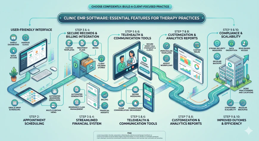 What Features Should Clinic EMR Software Include?