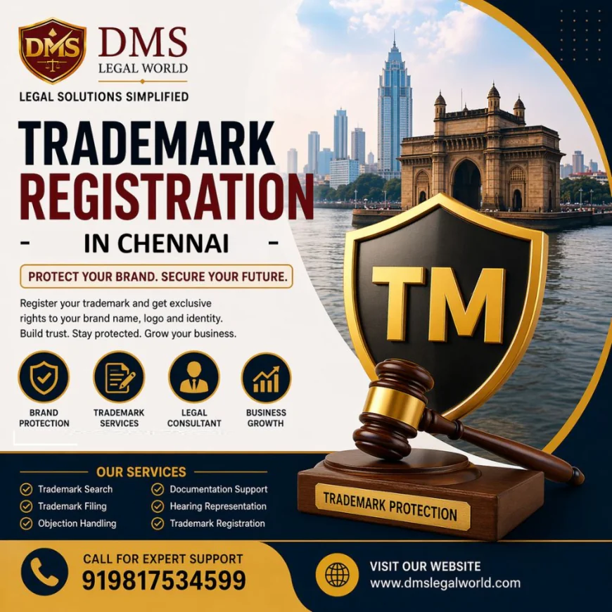 Trademark Registration in Chennai – Complete Guide for Businesses (2026)
