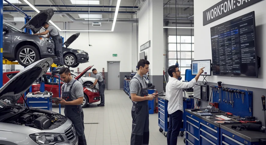 How Technology Helps Repair Shops Handle More Jobs Without Hiring More Staff