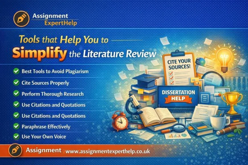 Tools that help you to simplify the literature review