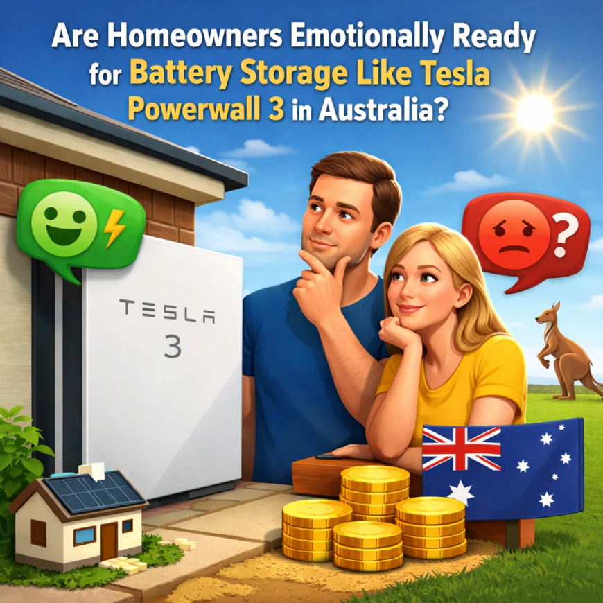 Are Homeowners Emotionally Ready for Battery Storage Like Tesla Powerwall 3 in Australia?