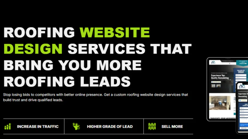 Best Website Design for Roofers | Lead-Gen Focused