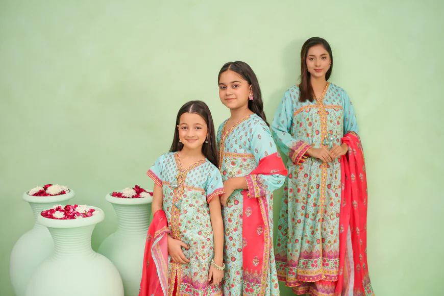 Premium Women’s Stitched Three Piece Suits Pakistan Online