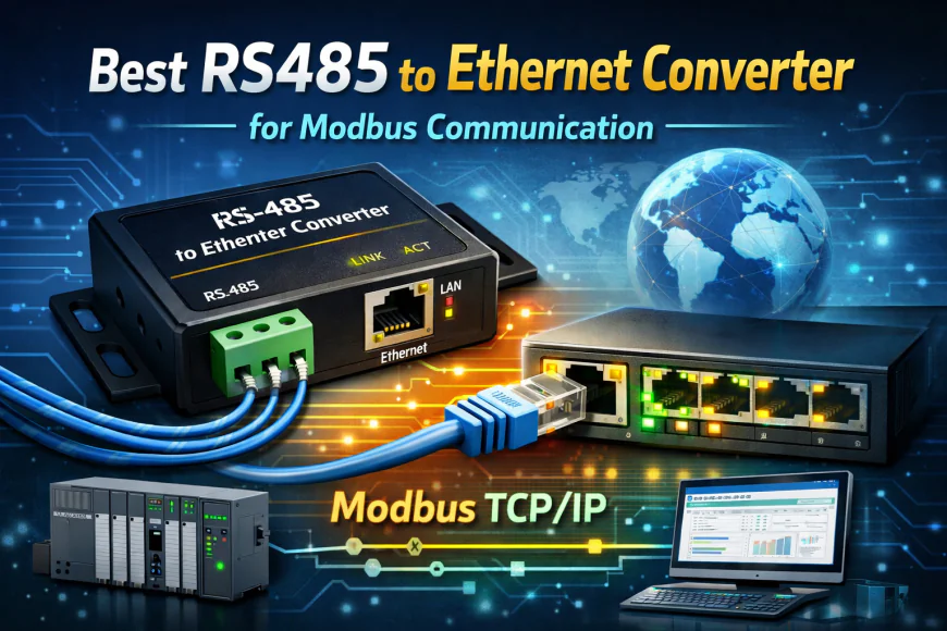 Best RS485 to Ethernet Converter for Modbus Communication
