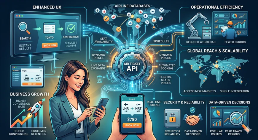 Why Your Business Needs an Air Ticket API