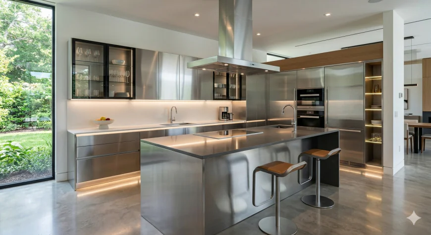Steel Kitchens by AMEDEO – Durable & Modern Kitchen Designs