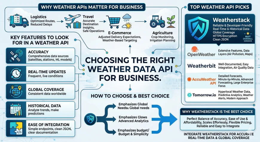 Best API for Weather: Top Weather Data API Picks