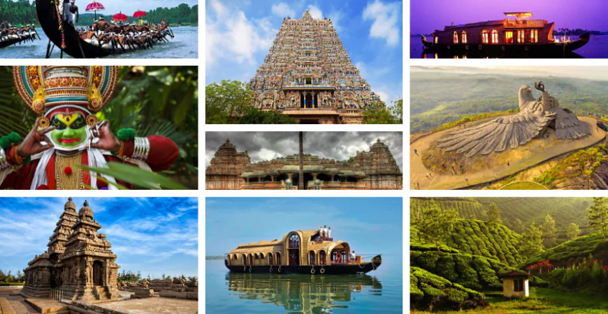 Book South India Tour Packages – Explore Backwaters, Temples and Hill Stations