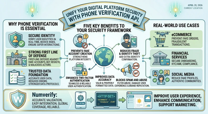 Why Phone Number Verification API Improves Security