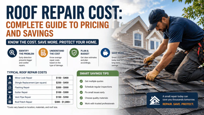 Roof Repair Cost: Complete Guide to Pricing and Savings