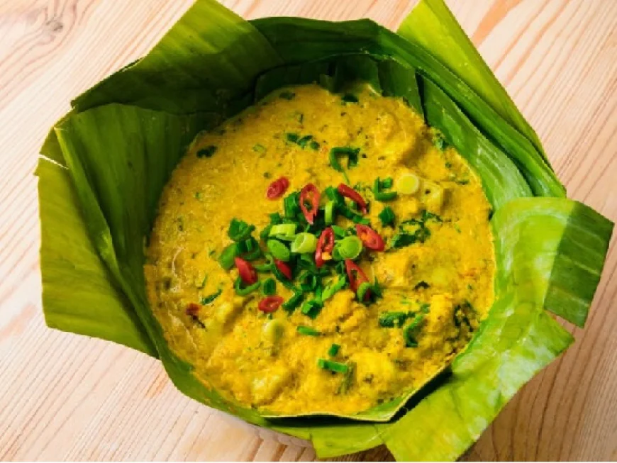 Authentic Fish Amok with Traditional Khmer Spices