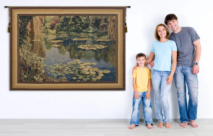 Monet's Lily Pond Tapestry – Bring the Calm Beauty of Giverny into Your Home