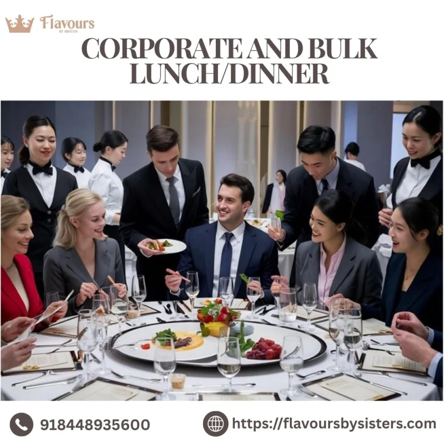 Corporate Catering Made Easy: Bulk Lunch/Dinner from a Sweet Shop and Pure Veg Restaurant