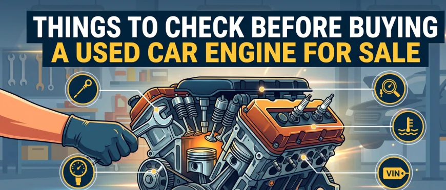 Things to Check Before Buying a Used Car Engine for Sale