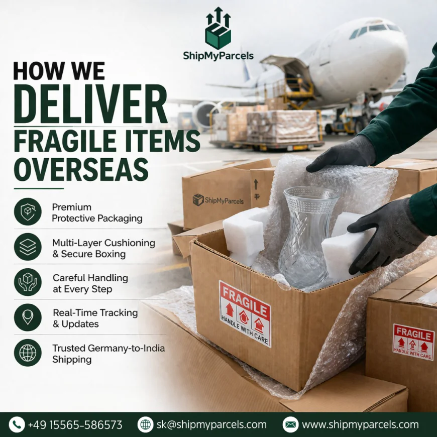 Reliable Germany to India Parcel Service with Ship My Parcels