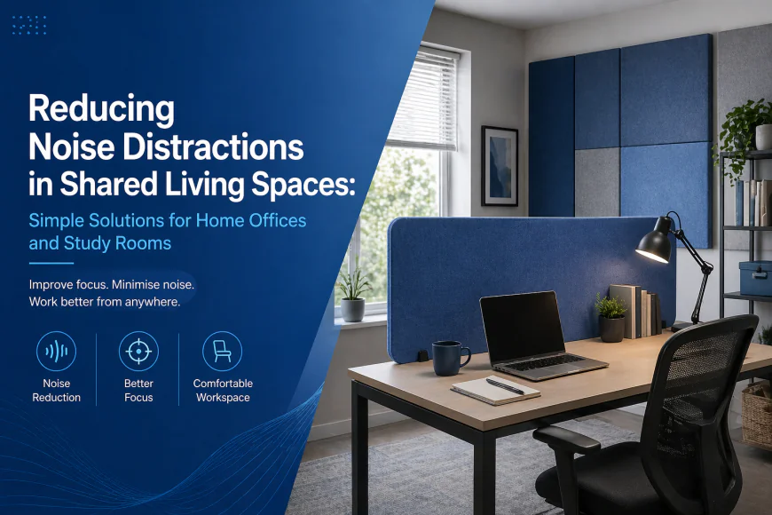Reducing Noise Distractions in Shared Living Spaces: Simple Solutions for Home Offices and Study Rooms