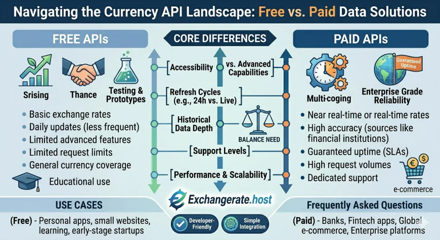 Free vs Paid Currency Conversion Rate API Guide