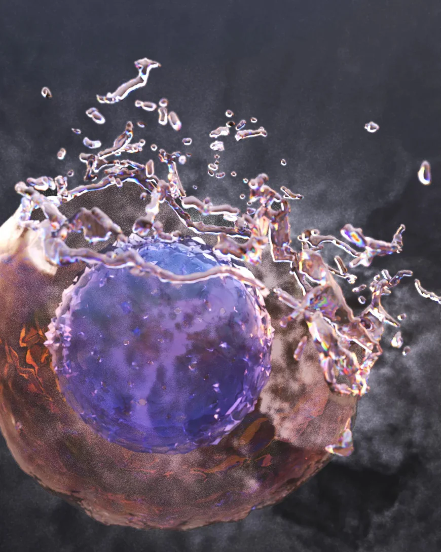 How an Artist Turns Microscopic Worlds into Immersive Digital Art Experiences