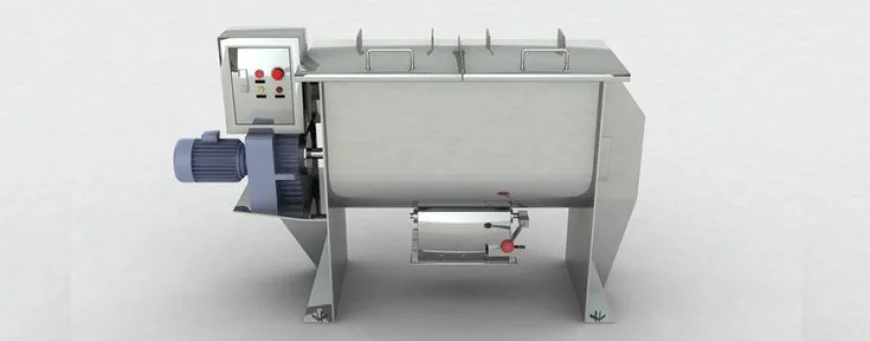 Ribbon Blender Machine Capacity Guide for Dry Powder Mixing