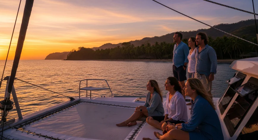 7 Moments on a Costa Rica Catamaran That Make Your Sunset Feel Unforgettable