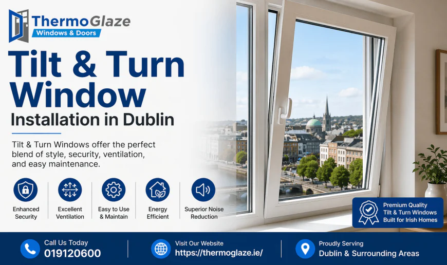 Why Choose Tilt & Turn Window Installation in Dublin for Modern Homes?