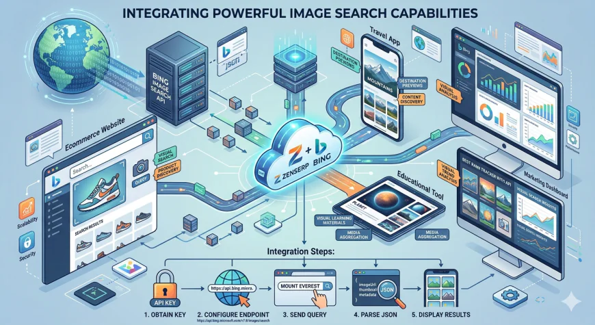 How to integrate Bing Image Search API in apps
