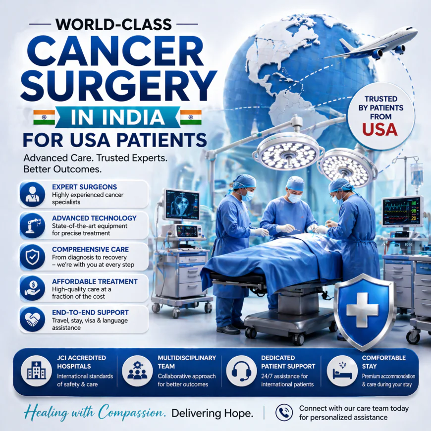 World-Class Cancer Surgery in India for USA Patients Seeking Advanced Treatment