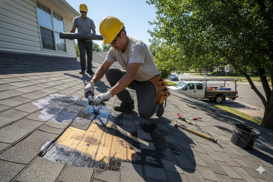 How Roof Leak Repair Protects Your Home from Mould and Water Damage