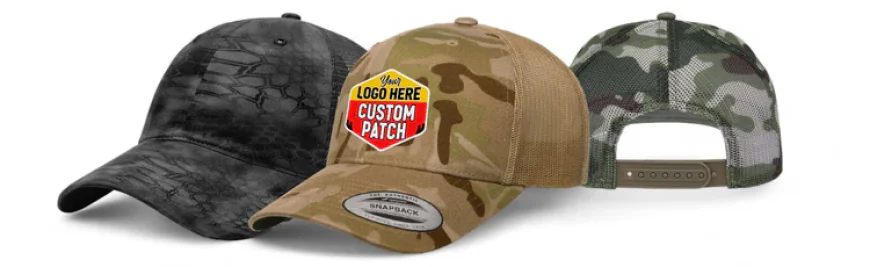 Custom Hats Wholesale: Bulk Custom Camo Hats for Your Brand